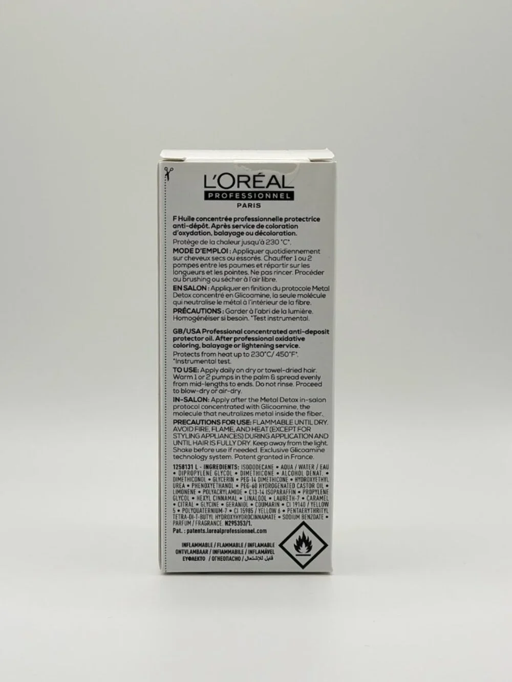 L'Oreal Professionnel Serie Expert Metal Detox Professional Concentrated Oil